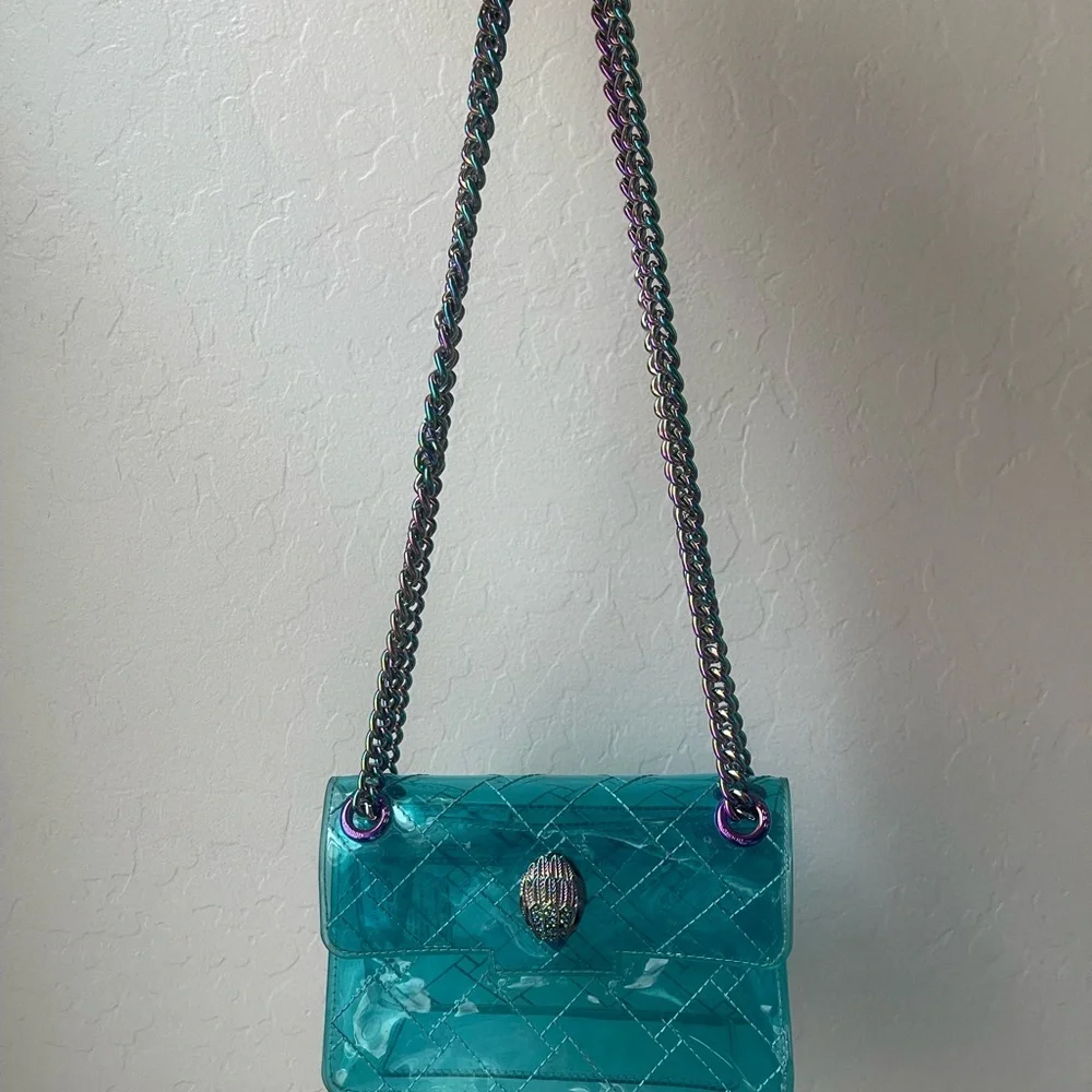 Iridescent Chain Shoulder Bag - Picture 3 of 3